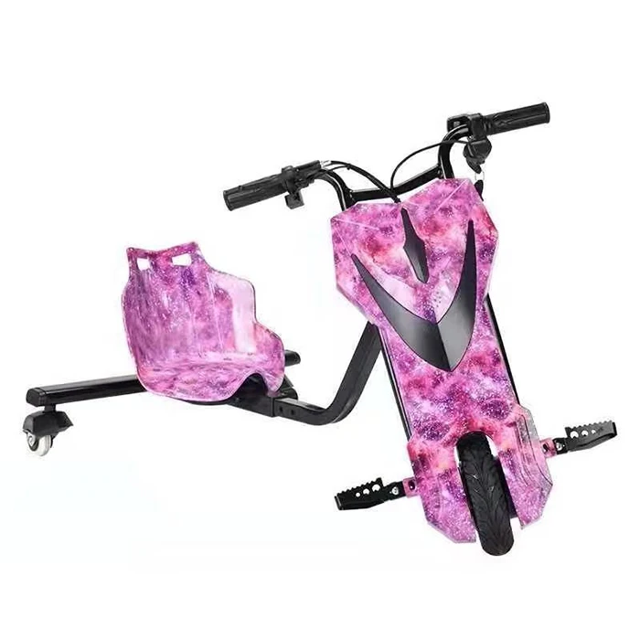 Three wheel 36V 2.4A  telecommande electric drift trike for kids scooter cart rental electric scooter