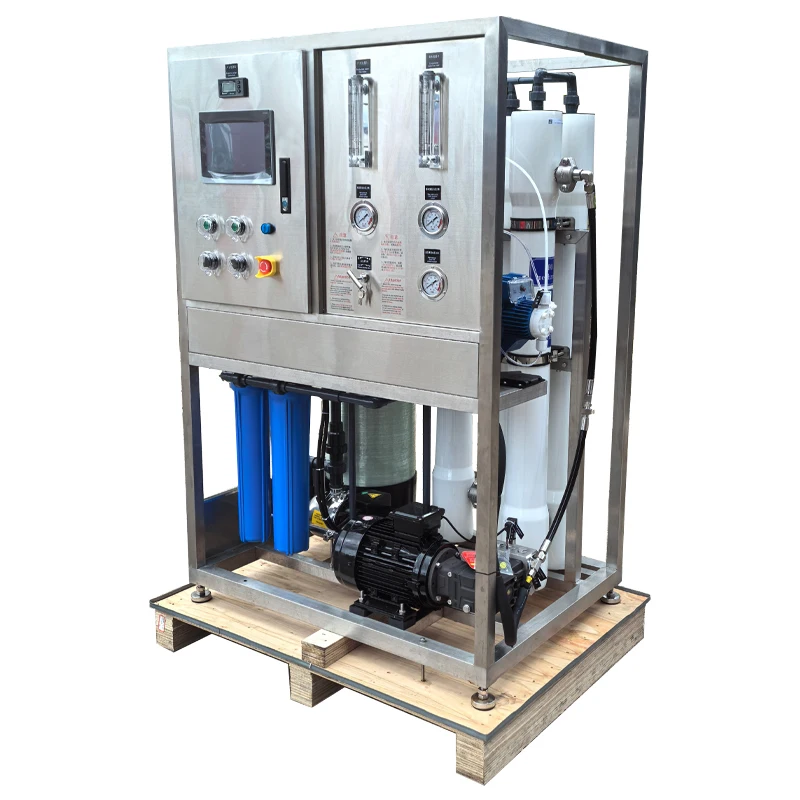 Sea water treatment machinery ro plant manufacturer 98% desalination rate salt filtration water machine purification