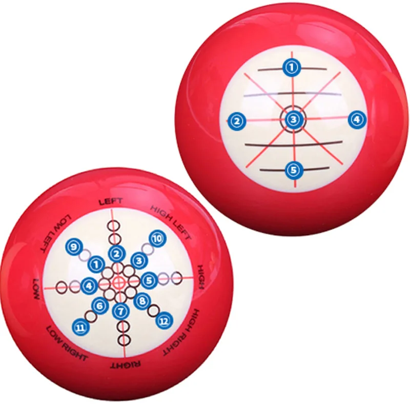 Double Sides American Billiards Eight Ball Practice Training Artifact Billiards Cue Ball Billiard Accessories