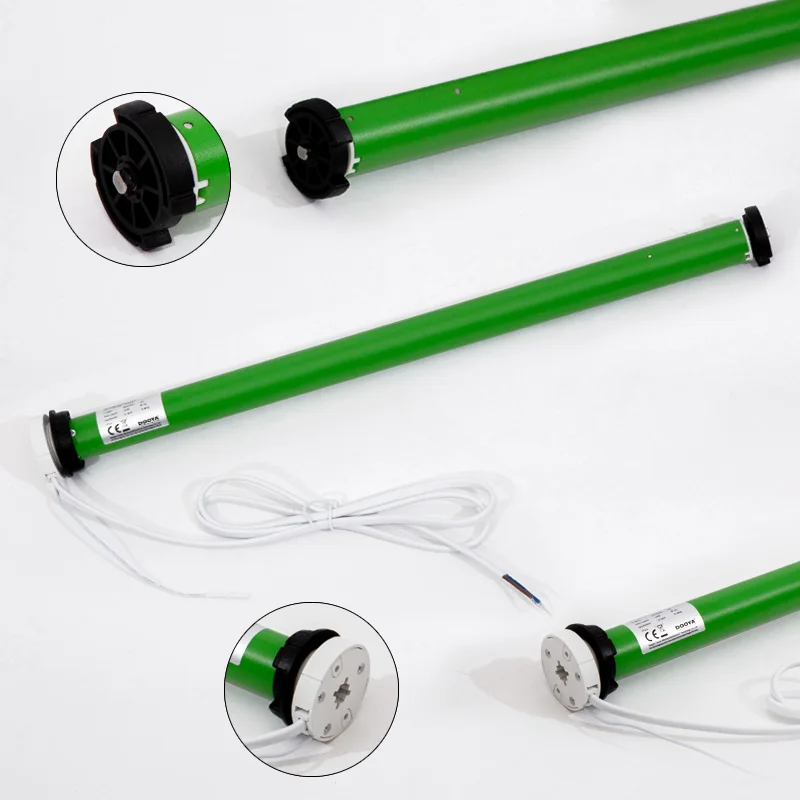 Оптовая продажа, трубчатый роллер Tuya с Wi-Fi и аккумулятором для потайного привода, с бесшумным дизайном для полосатых роликовых жалюзи, перезаряжаемый