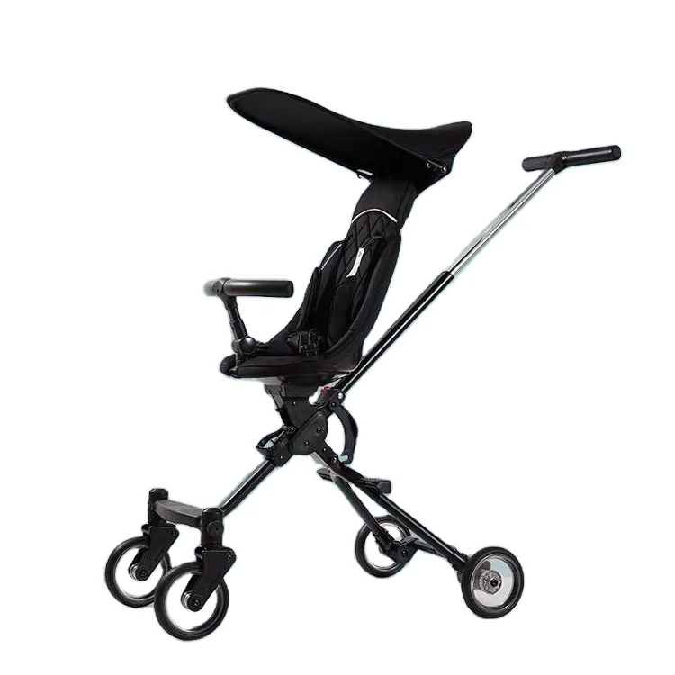 Korimefa Kids Trolley Two Way Steering Foldable Wheel Baby Stroller