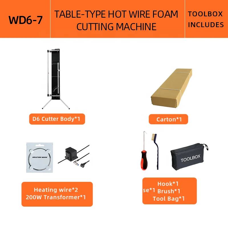 Rongter Professional 350mm Three Table Pro Hot Wire Foam Cutting Machine Polystyrene Cutter Tools with US Power Supply