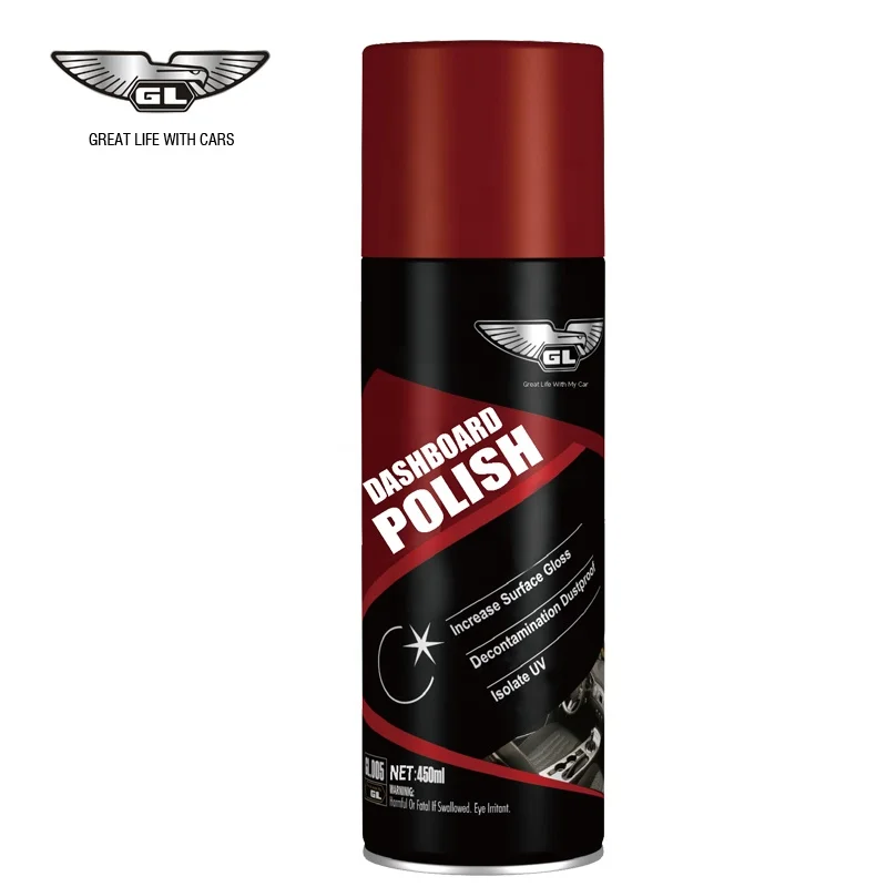 
450ml car interior and dashboard polish and cleaner for Pakistan 