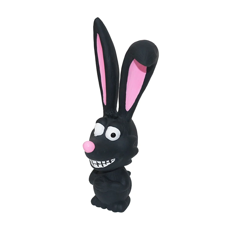 Manufacturers Wholesale Pet Toys Safe High Quality Materials Latex Toys Long Eared Fox Squeaky Pets Dog Cat Toy