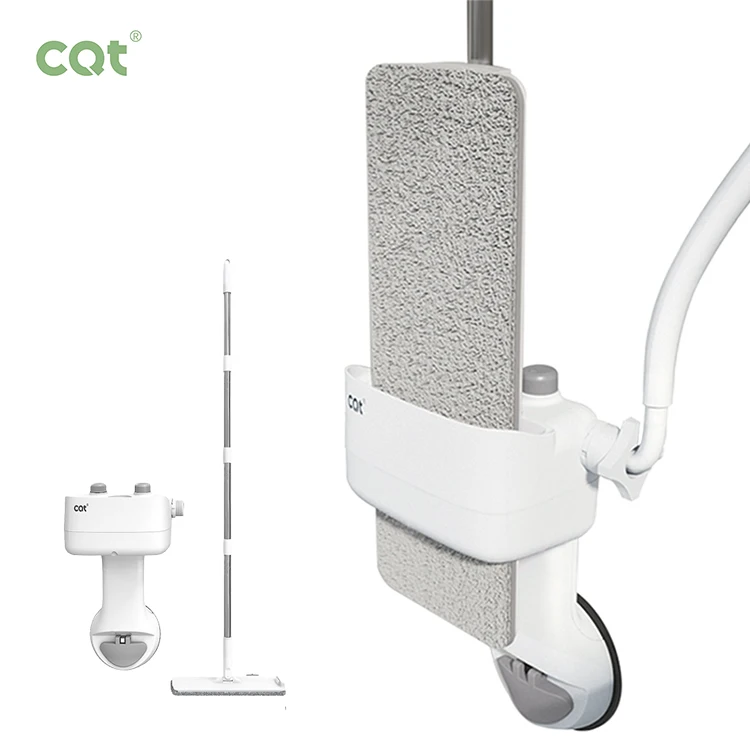 New Arrival Household Flat Mop Wiper Microfiber Durable Versatile Dry Wet Mopping Stainless Steel Swivel Wet Dry Use Floors