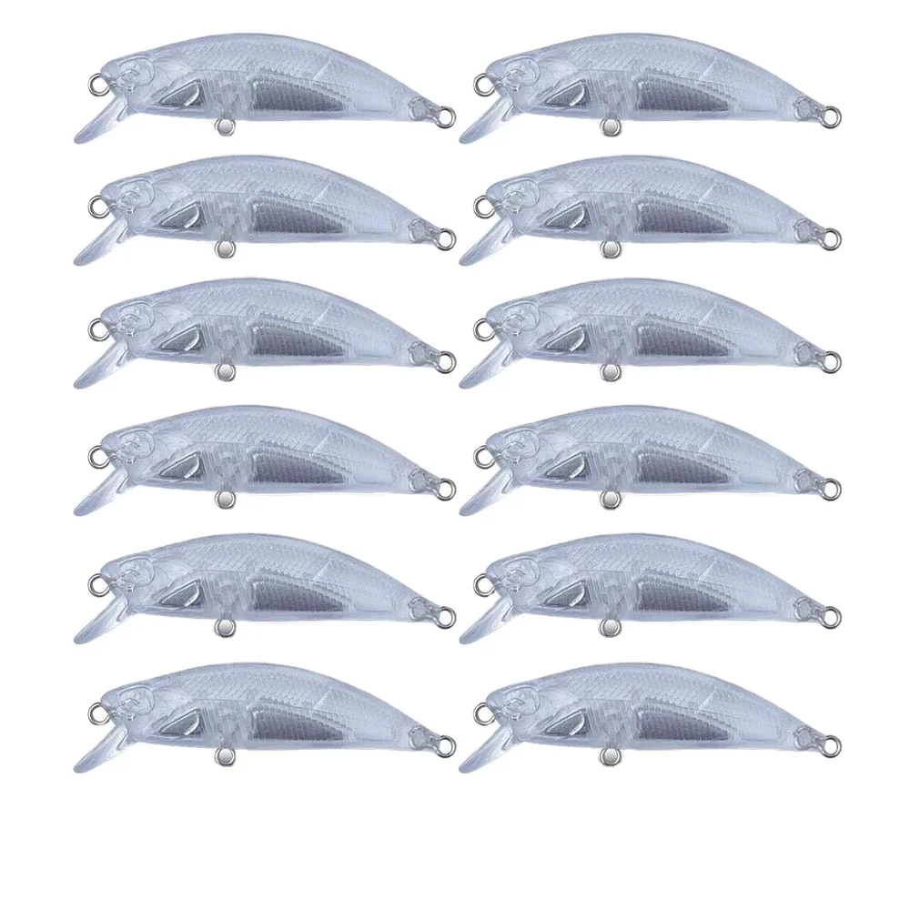 All kinds of unpainted blank fishing lure hard plastic abs blank fish body lures