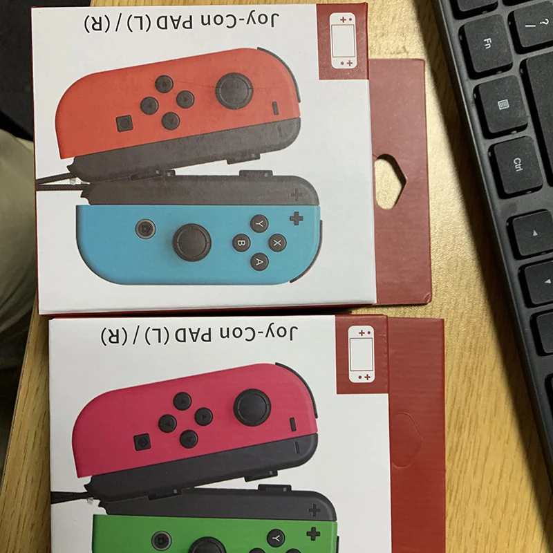 New Style Gamepad Controller With Joystick For Nintendo Wireless Left & Right Game Remote Joycon For Switch Oled Game Console