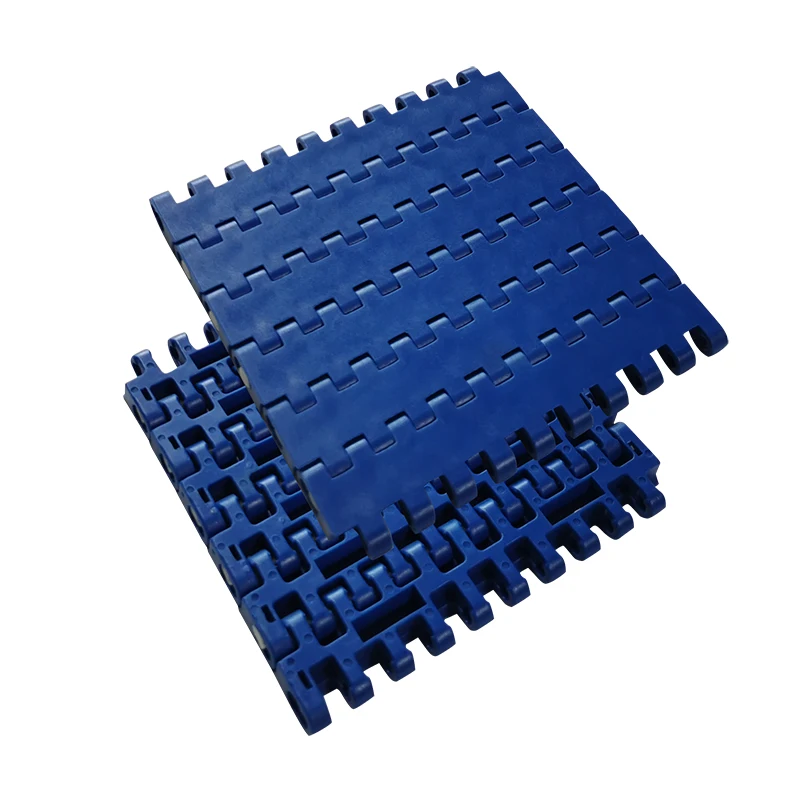 Uri-1005 Plastic Flat Top  Modular Conveyor Chain Plastic Modular Conveyor Belts  For Meat Food Transport