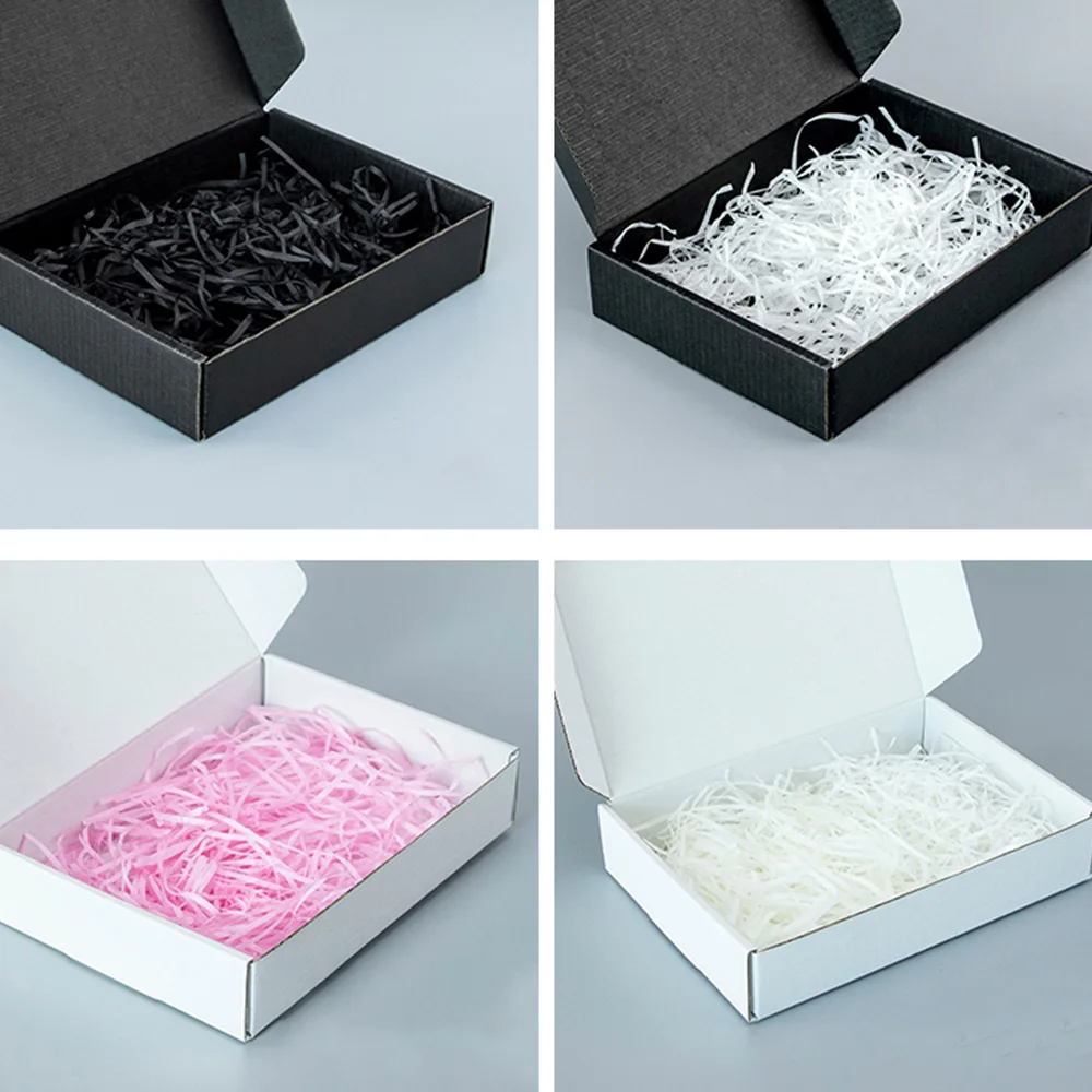 custom corrugated shipping mailers printing boxes logo packaging postal white printed with ribbon mailer box