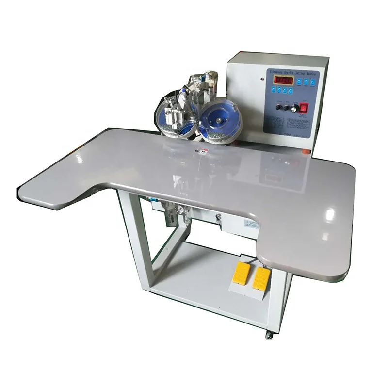 New design Rhinestone-Setting-Machine/Pearl inlay machine/Ultrasonic Hot Fix Rhinestone Setting Machine for sale