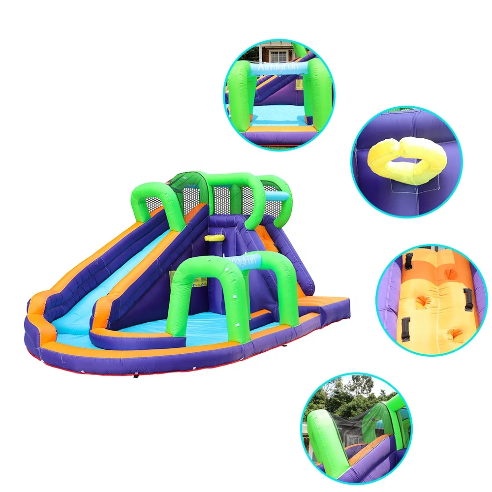 Water Park Inflatable Water Slide  Hot Selling Combo slider water pool for Adult
