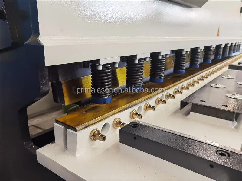 Primapress High Safety Level QC12Y-6X2500MM cutting machines Swing Beam CNC shearing machine