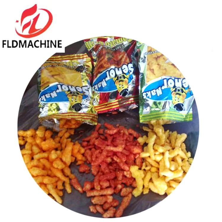 Автоматический экструдер для жареных закусок kurkure niknaks cheetos