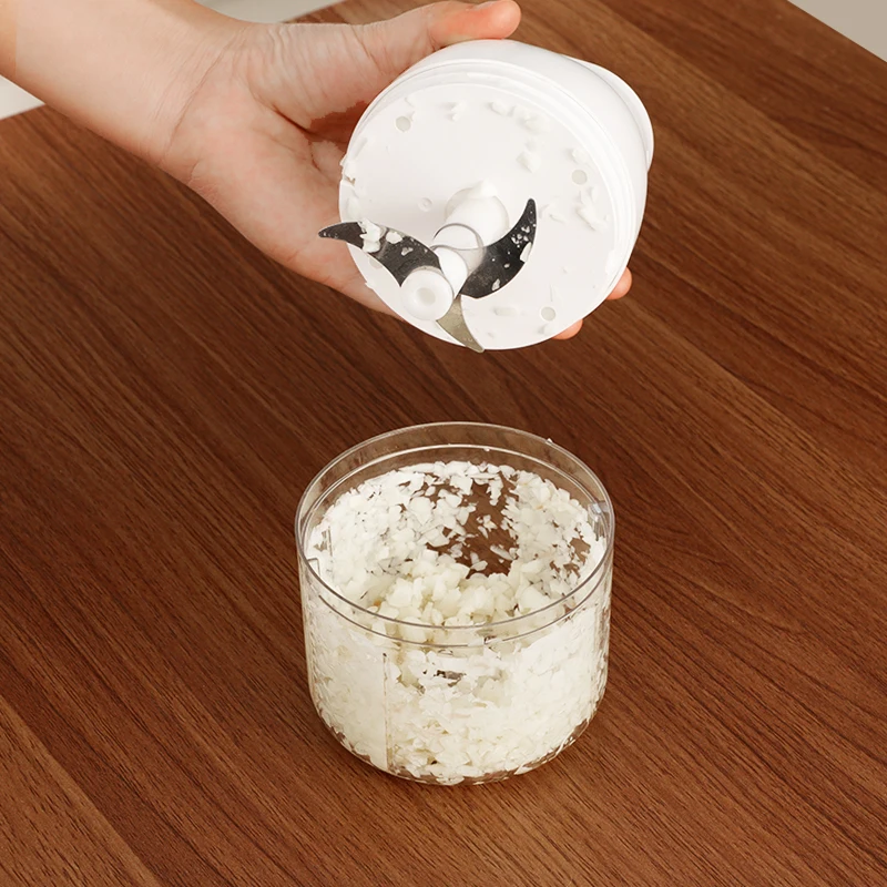 Household Wireless 3 In 1 Portable Electric Food Processor Hand Food Meat Mixer High Power Multifunction Egg Beater Food Blender