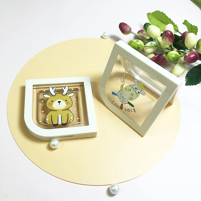 New baked blusher case empty powder component powder makeup compact