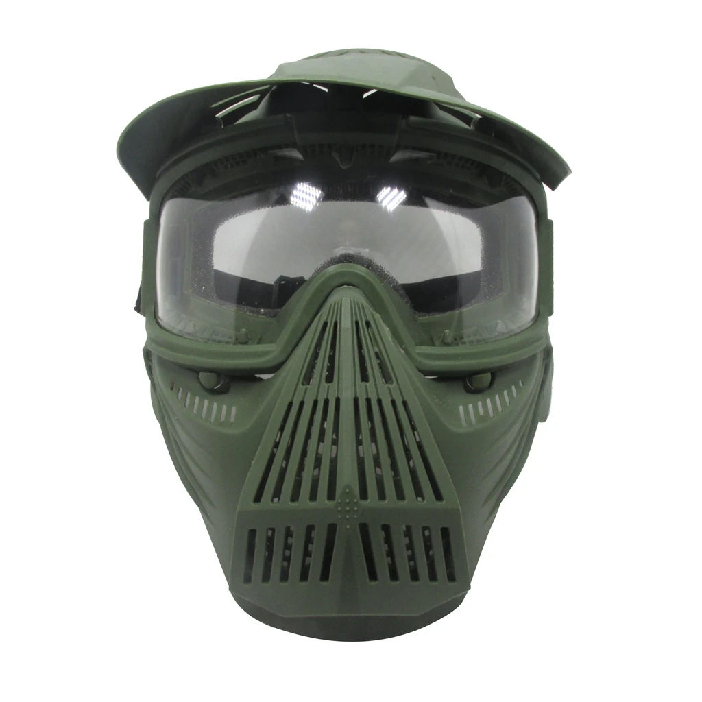 Protective face mask for the motocycle bike riding