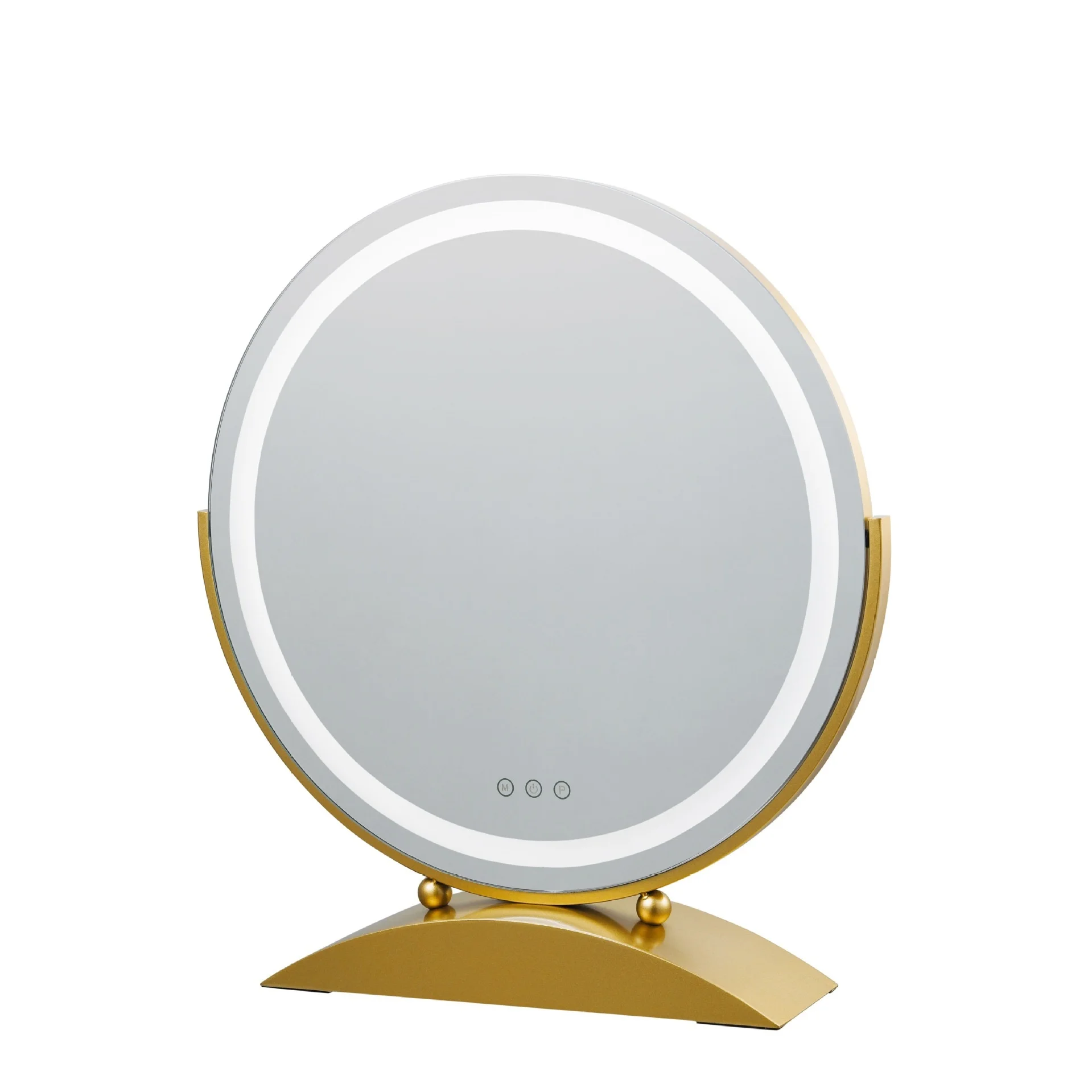 EVERGREEN 10X Magnifying Makeup Vanity Mirror with Lights, LED Lighted Portable Hand Cosmetic Magnification Light up Mirrors