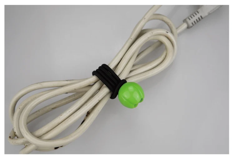 4pc pack 4mm elastic rope home storage colorful ball head bungee cords