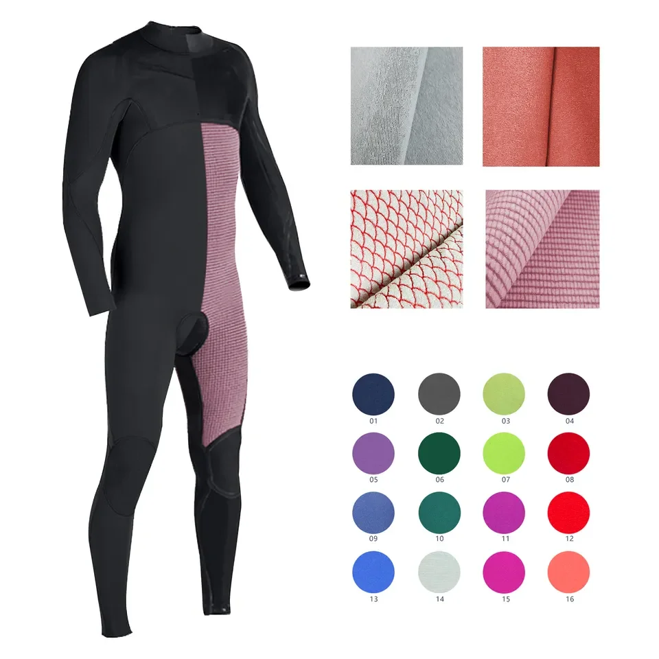 Mens Winter suit 4/3 3/2 Hooded Full suit Chest Zip SCR Neoprene Suit GBS Hand Taped Surfing Diving Wetsuit