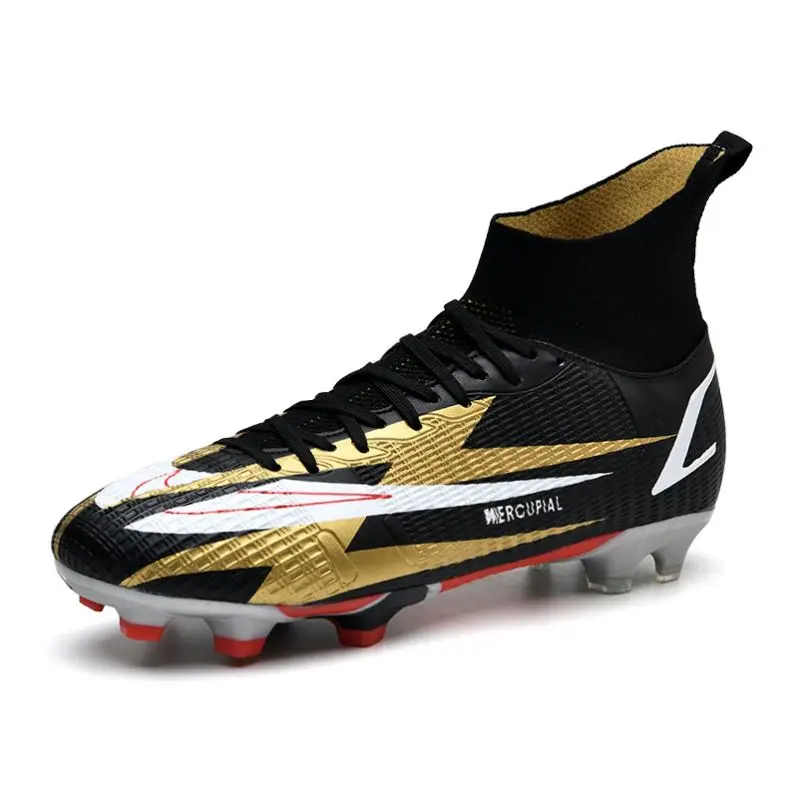 Wholesale Latest High Ankle Mercupial FA Football Team CK14 Ronald Style Football Soccer Boots Shoes sapatos de Futbol