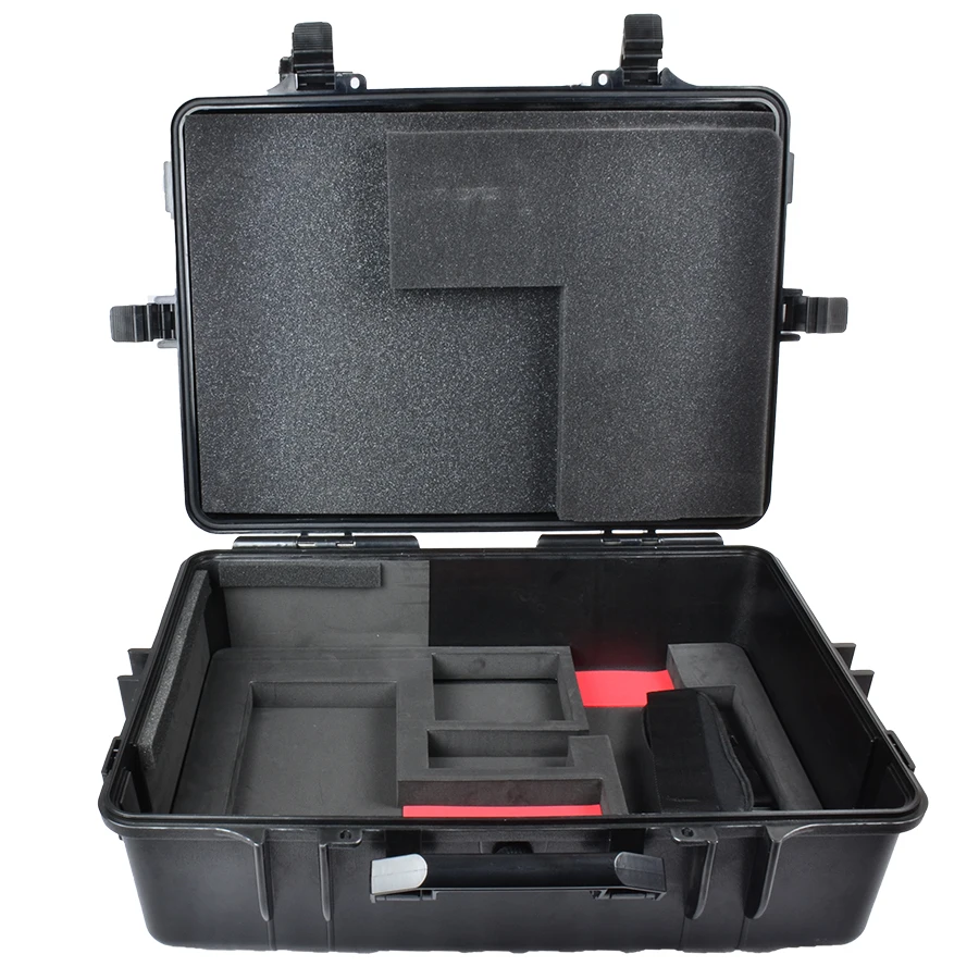Water Resistant ABS Storage Suitcase Weatherproof Protective Waterproof Security Equipment Case On Wheels