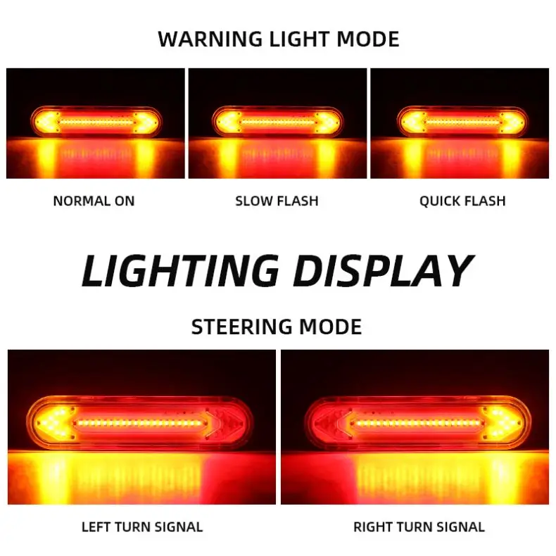 HLM Wireless USB Bike Light Smart Bicycle Rear Light with Remote Indicator light