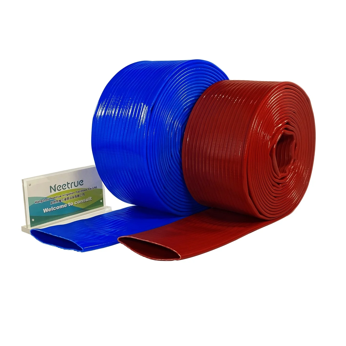 UV Resistance irrigation layflat water Hose anti-corrosion flat soaker Drainage hose for garden irrigation