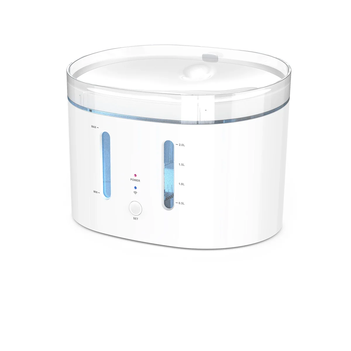 
 2021 smart drinking water fountains for pet cat and dog smart app controlled automatic pet feeder wifi version waterer  