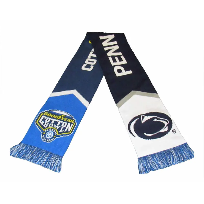 2024 Wholesale World Championship Cup European Cup Scarf Sports Knitted Jacquard Fans Scarf Scarves for Football Soccer Team Fan