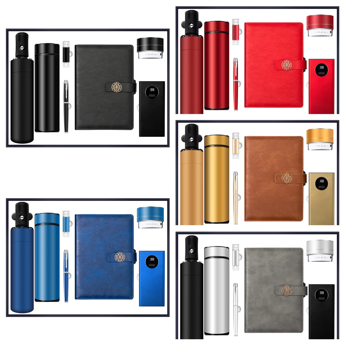 Diary And Pen Leather Notebook Vip Gift Set Ideas Promotional Bulk Personalized Gifts Products For Business