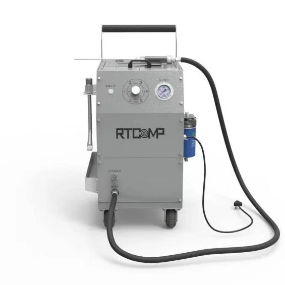 Industrial dry ice cleaning machine
