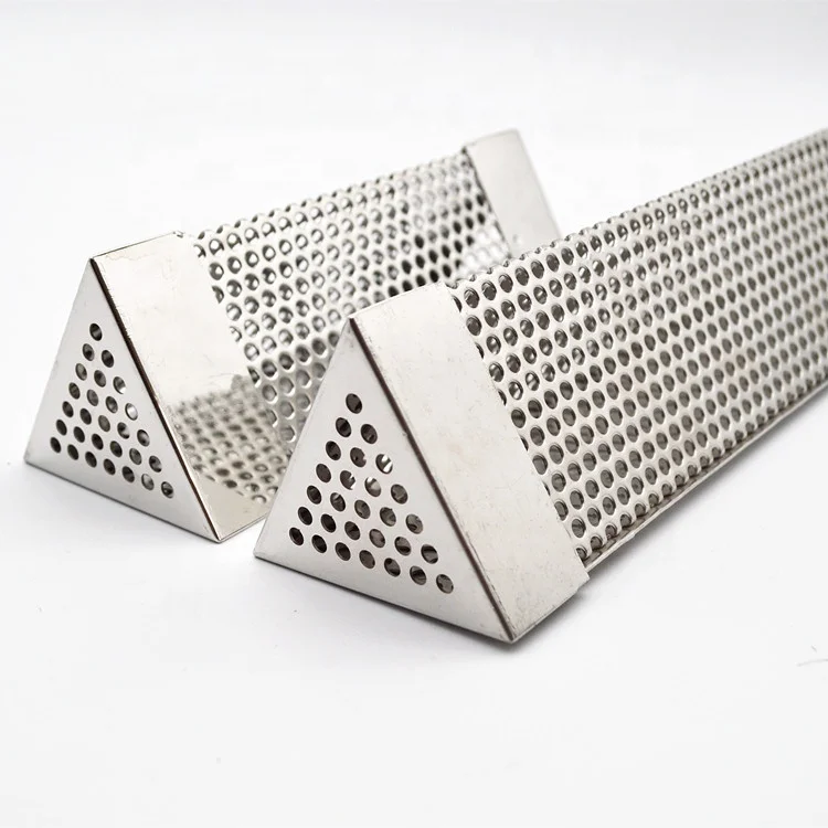 food grade stainless steel 6 inch portable barbecue smoke tube