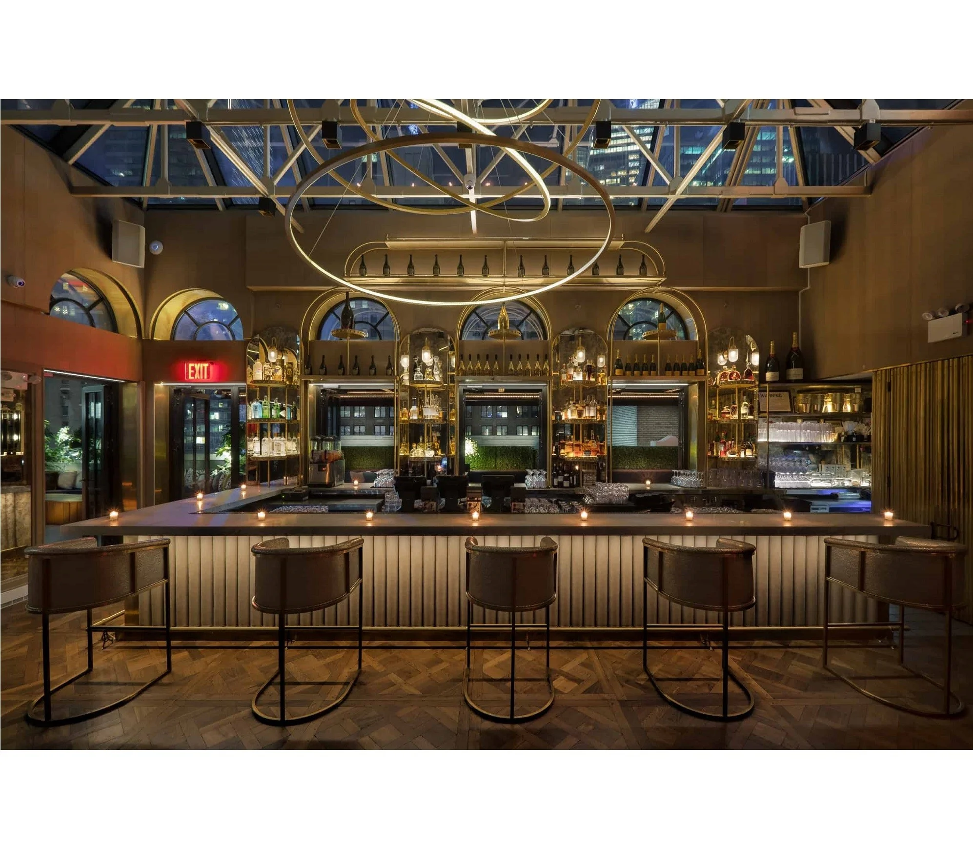 Customized Bar Furniture Modern Cafeteria Counter Design Modern Restaurant Furniture Designer