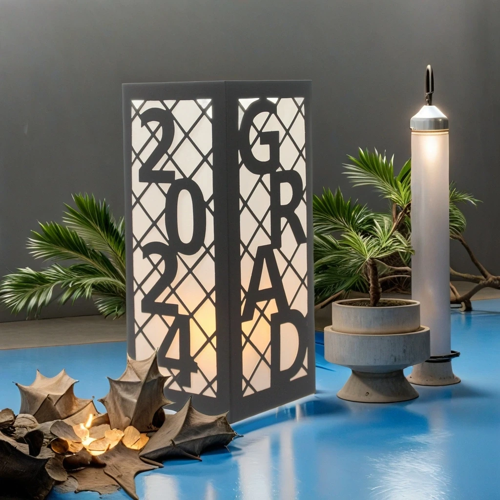 Graduation Table Centerpieces Class of 2024 Boxes Graduation lampshade Decorations College Congrats Grad Party  Table Decor