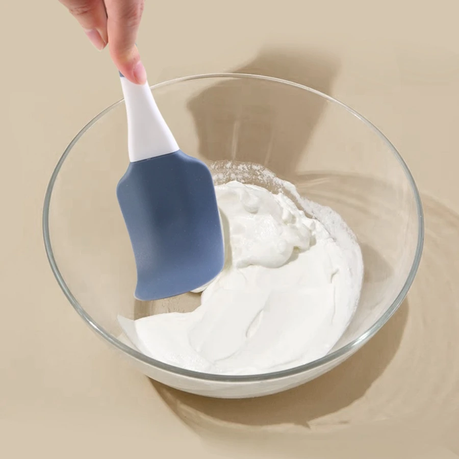 New kitchen accessories injection moulding spatula set baking cake scraper brush spatula set