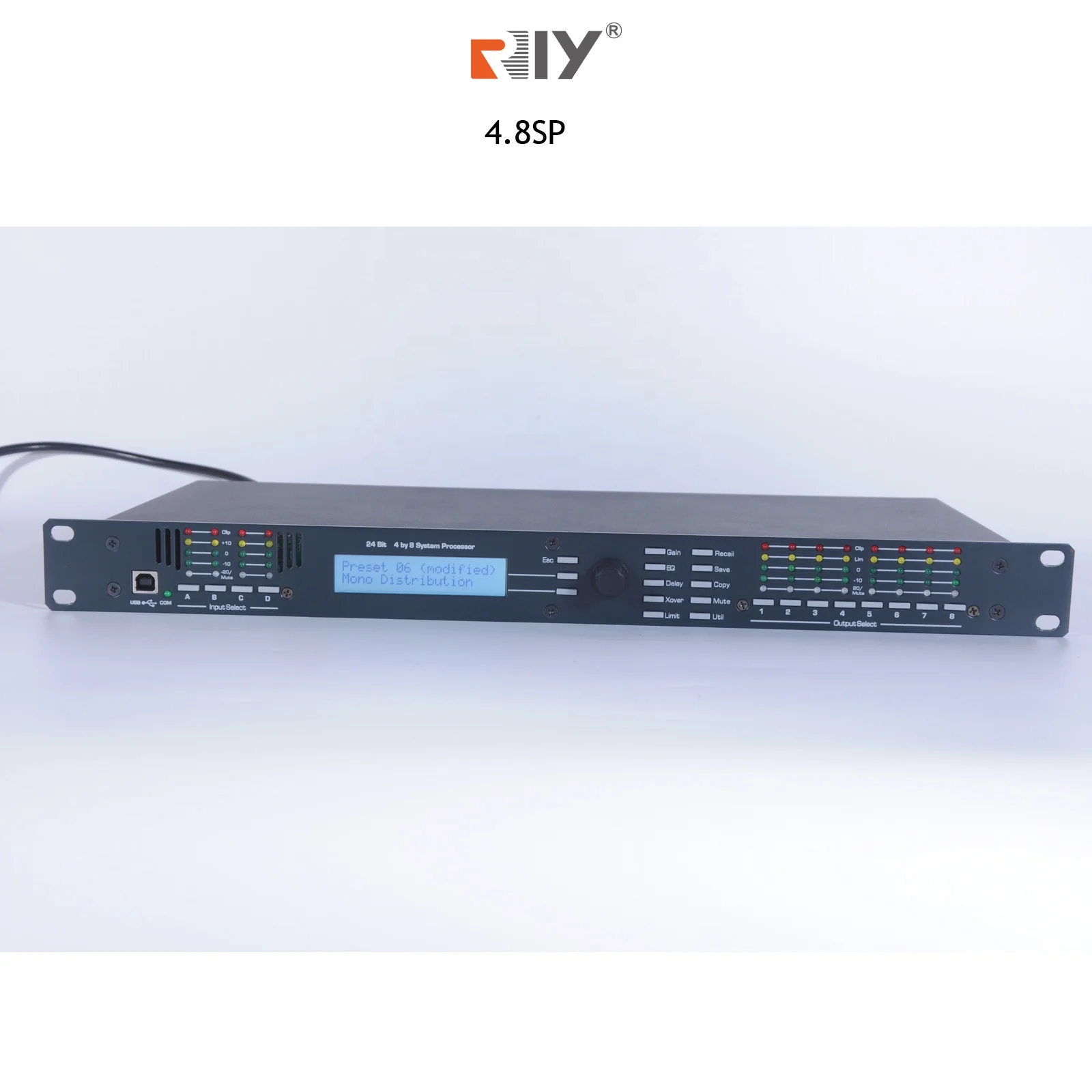 4.8SP DriveRack 4 входа 8 выходов цифровой динамик процессор