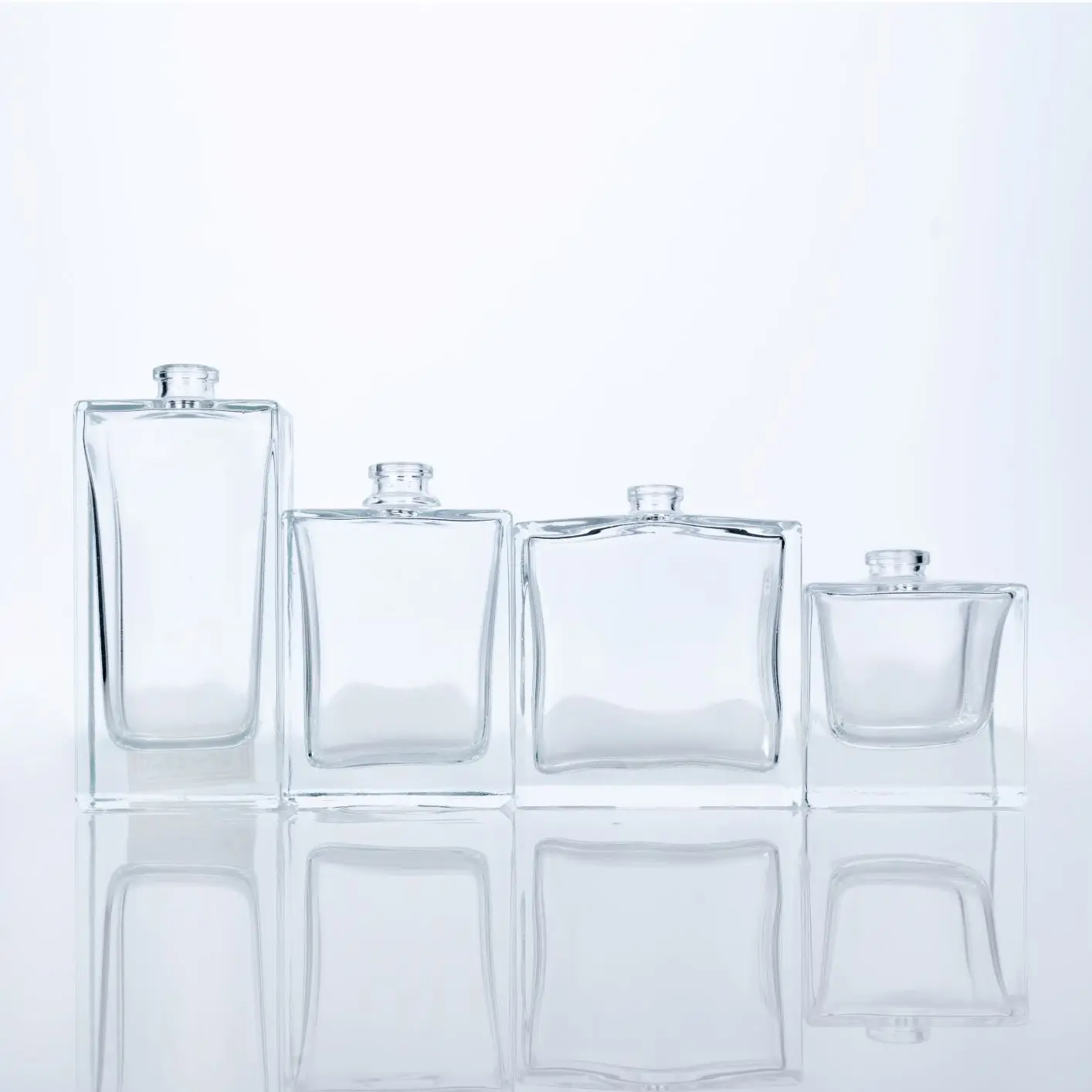 perfume bottles 55ml glass custom decanter glass bottle wholesale spray bottle