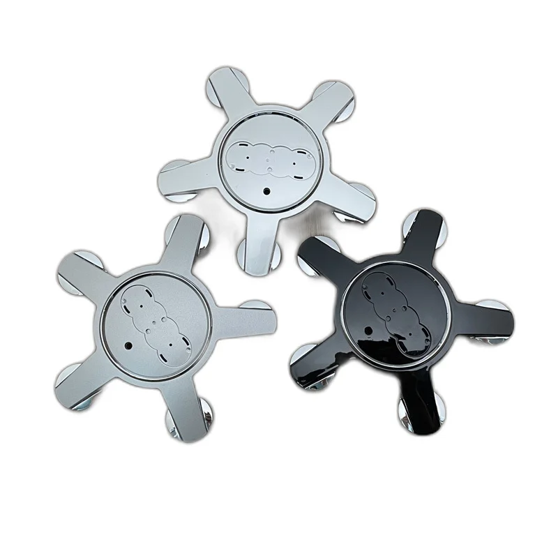 Factory wholesale 60mm 61mm  68mm 69mm 77mm Alloy Wheel Center Hub Caps Cover Convex Logo Badge Emblem For Audi 4B0 601 170