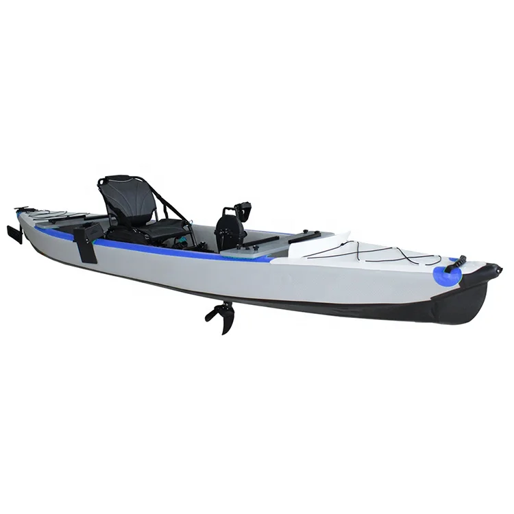 2023 New Inflatable Kayak With Pedals Pedal Kayak Dual Pedal Kayak For Water Sports
