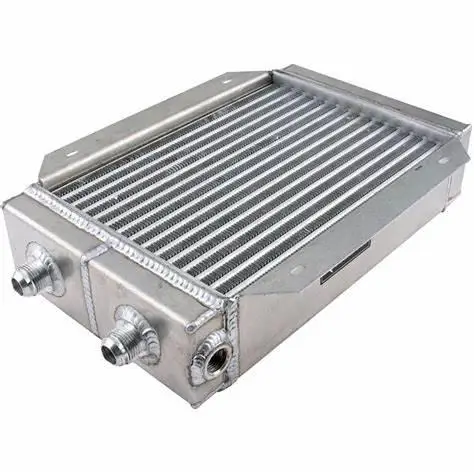 Air to air heat exchanger engine cooling system aluminum air cooled