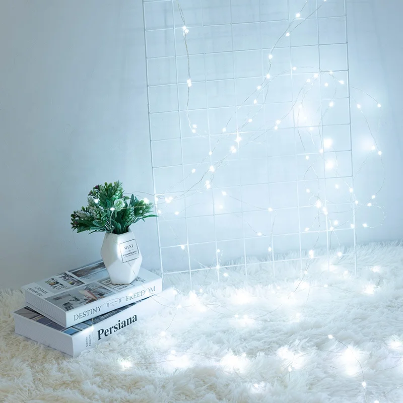 
White light 9M 90 LED Fairy Copper Wire String With Usb Connect 