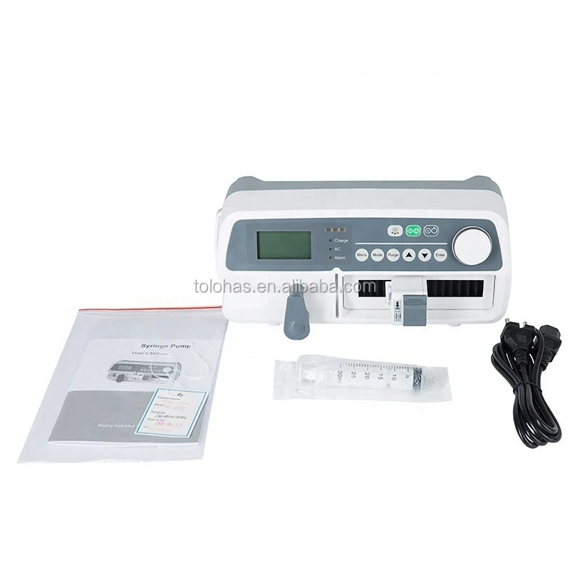 LH602V Cheap Human/Veterinary Medical Electric Syringe Pump Single Channel Infusion Syringe Pump Price