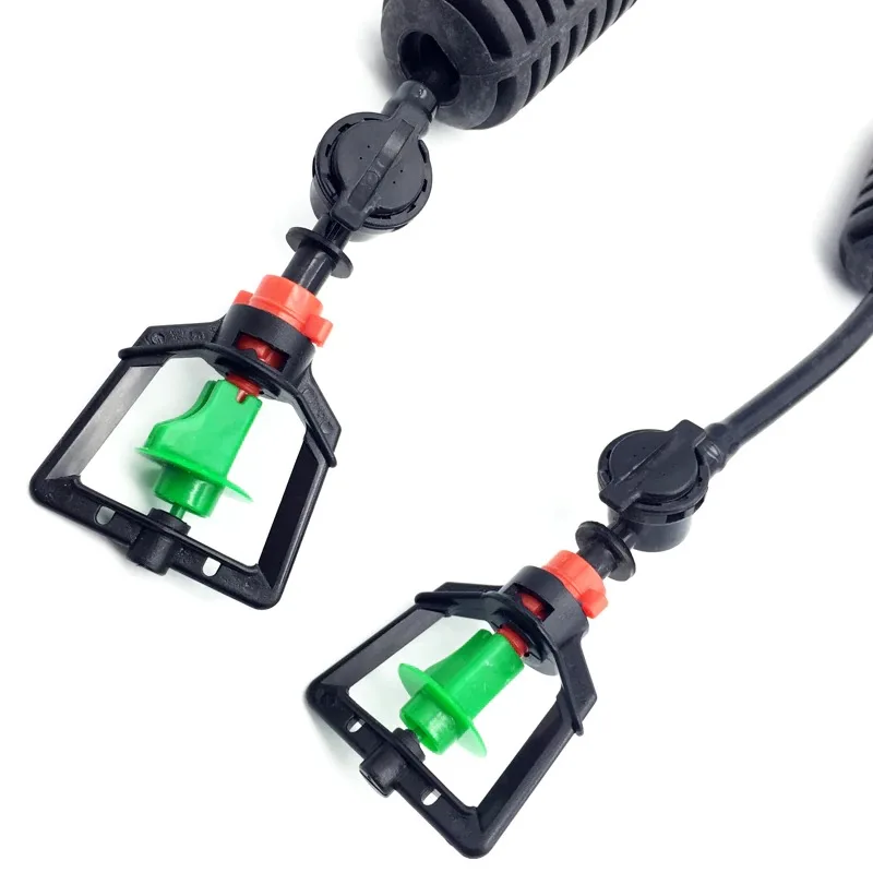 Hanging Assembly Misting Rotary Micro Sprinklers For Garden Irrigation Garden Flower Watering
