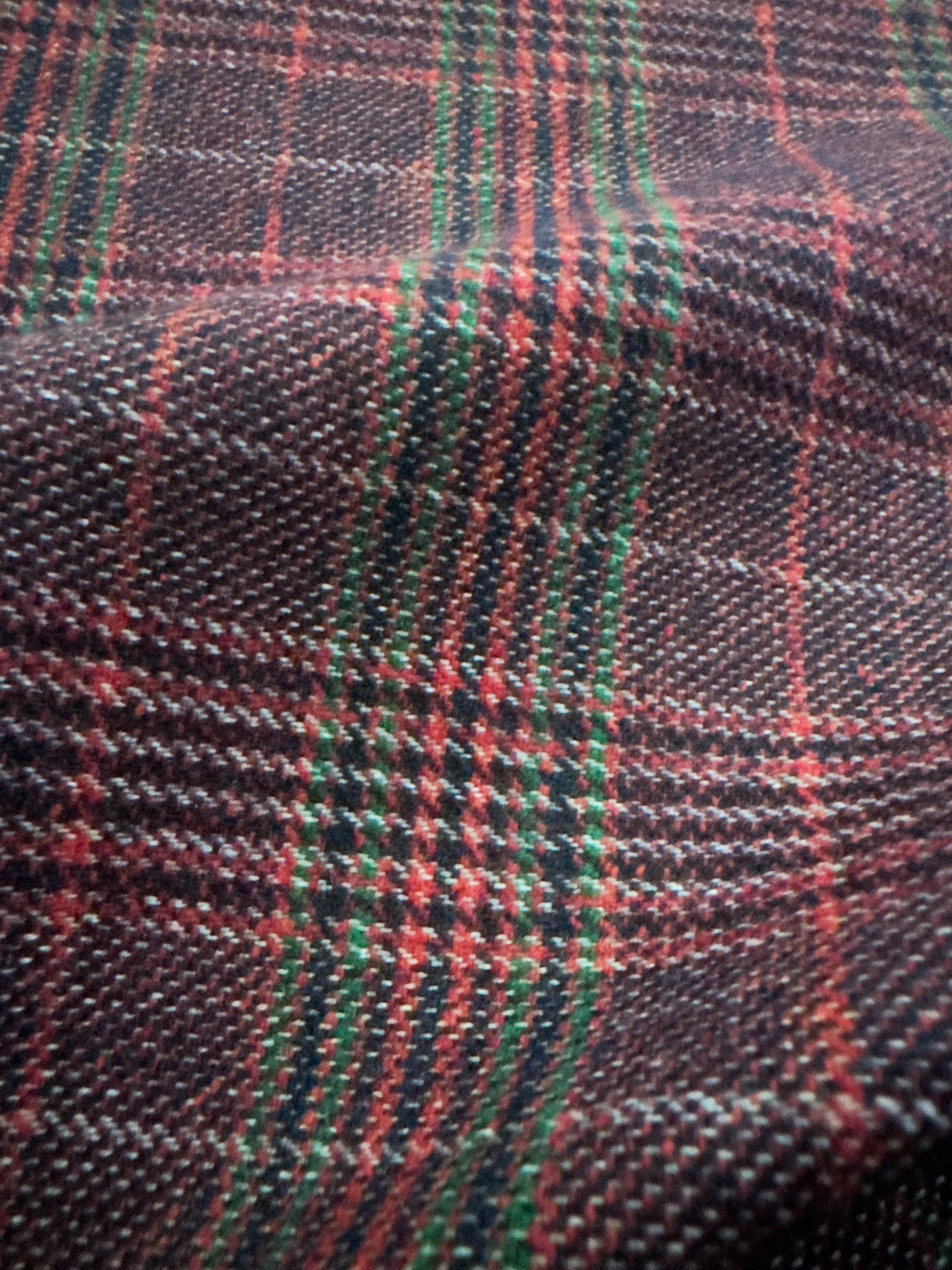 Scottish Check Woolen Tweed Fabric Used for Making Bespoke Tailored Goods Like Kilts Kilt Jackets and Waistcoats