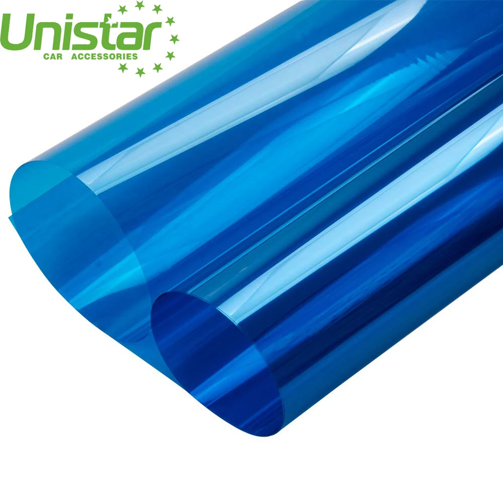 Cheap Price Colorful Green Blue Yellow Red Black Decorative Building Film Colored Building Decoration Window Glass Tint Film