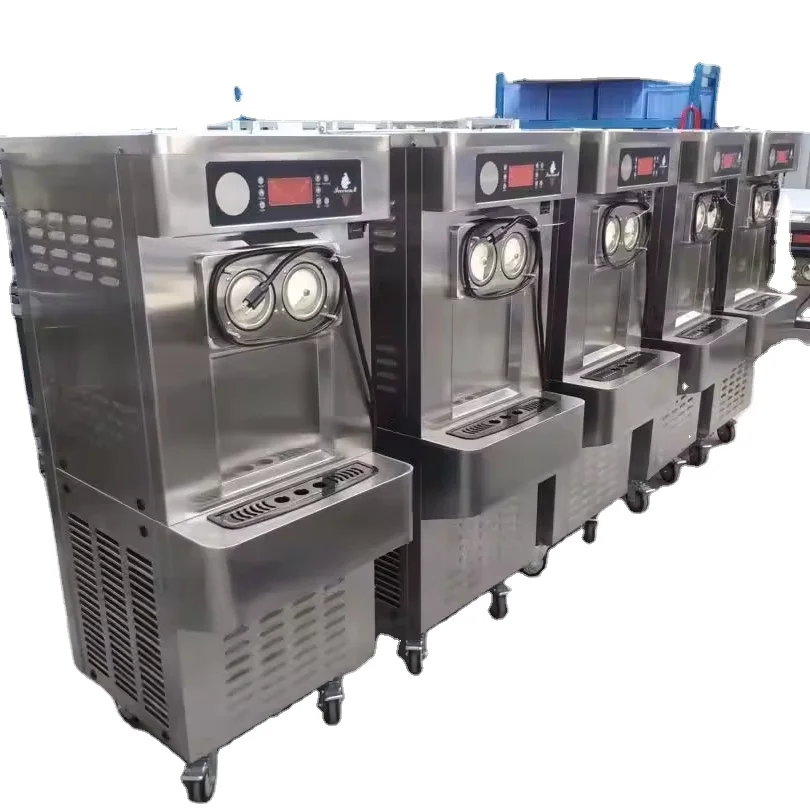 Fast food restaurants kitchen equipment ice cream filling machine make ice cream