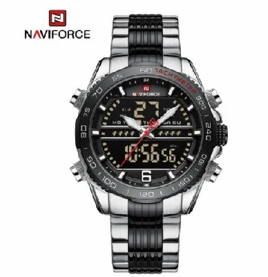 NAVIFORCE 9195 High Quality Male Quartz Men Wrist Watches Alloy Chronograph Cheapest Watch Men Watch 2022