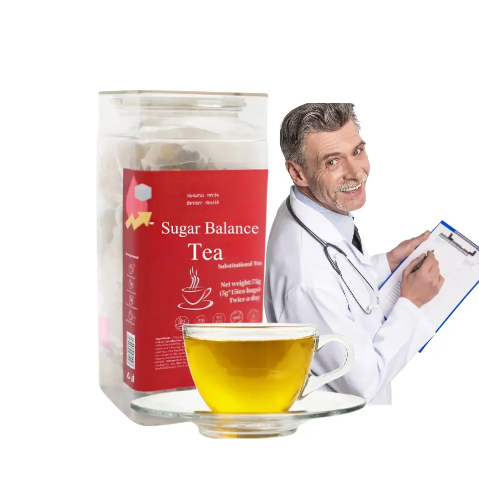 high quality balance sugar health lowering herbal glucose tea bag