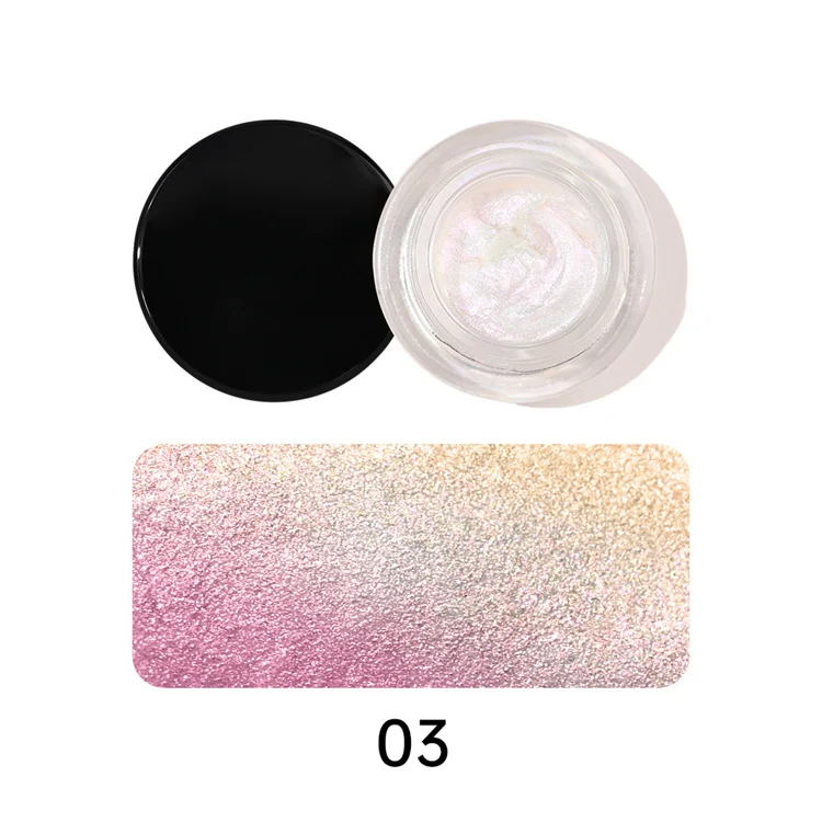 Custom Logo Single Performance Face Color Makeup Eyeliner Eye Shadow High Pigmentation Custom Multichrome Eye Shadow Chameleon