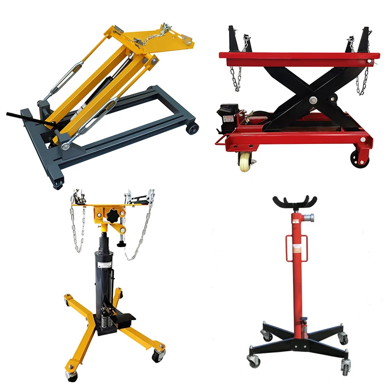 Hot Selling Hydraulic Steel Vehicle Transmission Jacks 2.5Ton 2500kg Low Lift Floor Transmission Jack